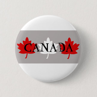 Bóton Redondo 5.08cm Folhas de Bordo Canadenses