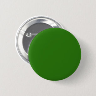 Bóton Redondo 5.08cm Folhas verdes de cor sólida