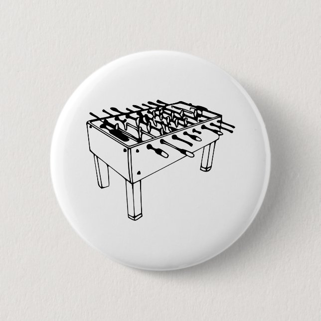 Bóton Redondo 5.08cm Foosball - futebol da mesa (Frente)