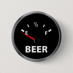 Bóton Redondo 5.08cm Fora do calibre de combustível da cerveja