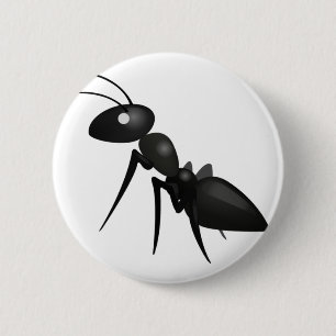 Bóton Redondo 5.08cm Formiga - Emoji