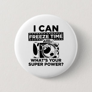 Bóton Redondo 5.08cm Fotografia Fotógrafo de câmera fotográfica