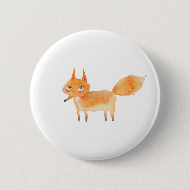 Bóton Redondo 5.08cm Foxy (Frente)