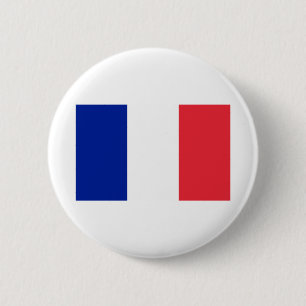Bóton Redondo 5.08cm Française - France Flag