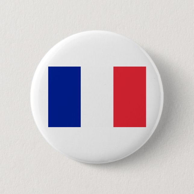 Bóton Redondo 5.08cm Française - France Flag (Frente)