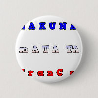 fRANCE HAKUNA MATATA AZUL VERMELHO CORES BRANCAS D