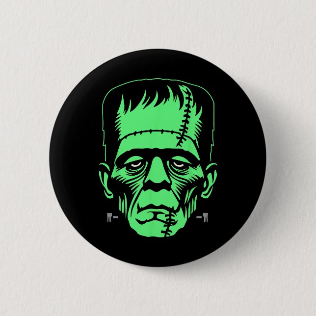 Bóton Redondo 5.08cm Frankenstein Monster Halloween Costume (Frente)