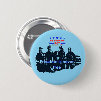 Bóton Redondo 5.08cm Freedom's Defenders baby blue