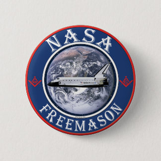 Bóton Redondo 5.08cm Freemason da NASA