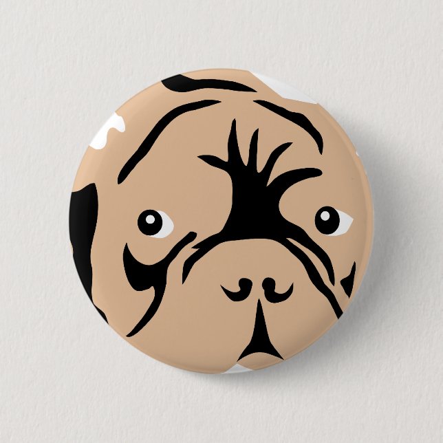 Bóton Redondo 5.08cm French Bulldog veneno (Frente)