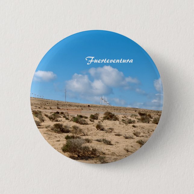 Bóton Redondo 5.08cm Fuerteventura (Frente)