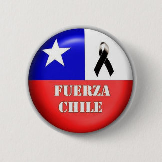 Bóton Redondo 5.08cm Fuerza o Chile - 2010