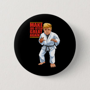Bóton Redondo 5.08cm Funny Donald Trump Republican - Jiu-jitsu E Bjj