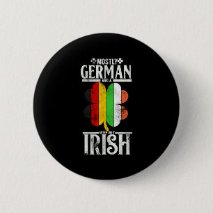 Bóton Redondo 5.08cm Funny German A Wee Bit Irish Pub Germany Gifts