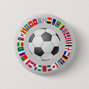 BÓTON REDONDO 5.08CM FUTEBOL 2018