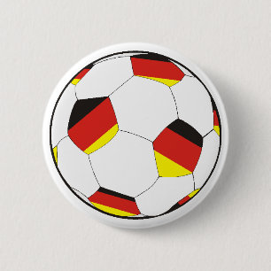 Bóton Redondo 5.08cm Futebol Alemanha