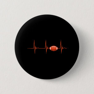 Bóton Redondo 5.08cm Futebol Americano Pulse Ball Esportes De Bola Ecg