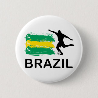 Bóton Redondo 5.08cm Futebol de Brasil