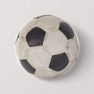 Bóton Redondo 5.08cm Futebol de futebol Fã de futebol jogador de futeb