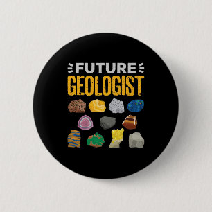 Bóton Redondo 5.08cm Futuro Estudante Geológico Geológico