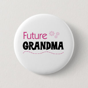 Bóton Redondo 5.08cm Futuros Camisetas e presentes da vovó