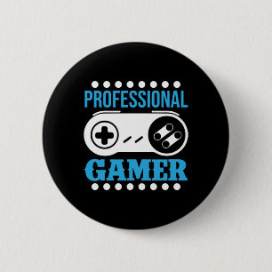 Bóton Redondo 5.08cm Gamer Gift Professional Gamer