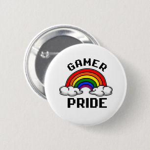 Bóton Redondo 5.08cm Gamer Pride