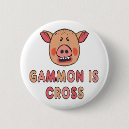 Bóton Redondo 5.08cm Gammon Is Cross