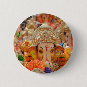 Bóton Redondo 5.08cm Ganesha
