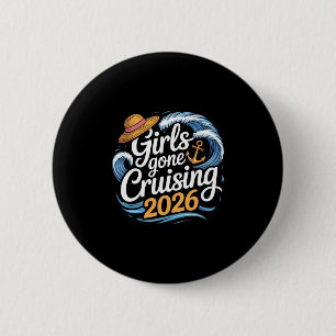 Bóton Redondo 5.08cm Garotas Cruzeiros 2026 Viagem de Férias Cruzeiro 6