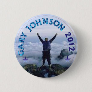 Bóton Redondo 5.08cm Gary Johnson 2012