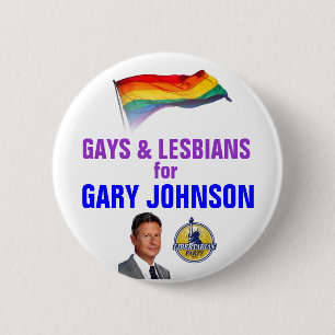 Bóton Redondo 5.08cm Gay e lesbiana para Johnson
