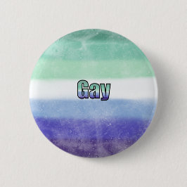 Bóton Redondo 5.08cm Gay pride flag badge 
