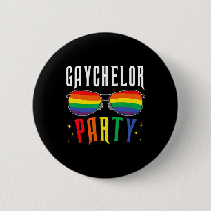 Bóton Redondo 5.08cm Gaychelor Gay Lésbica Lgbtq Orgulho Despedida de S