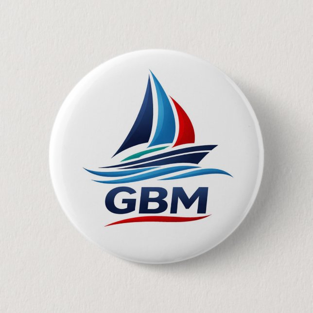 Bóton Redondo 5.08cm GBM Team Badge  (Frente)