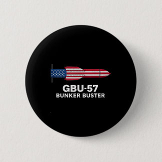Bóton Redondo 5.08cm Gbu-57 Rompe-Esconderijo Bandeira Americana 4 De J