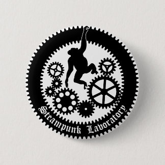 Bóton Redondo 5.08cm gear monkey 2