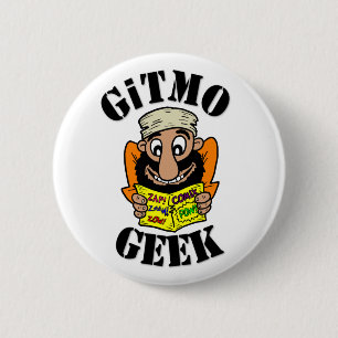 Bóton Redondo 5.08cm GEEK de GiTMO