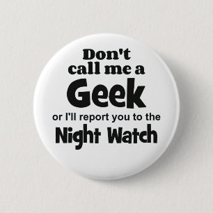 Bóton Redondo 5.08cm Geek Night Watch bf