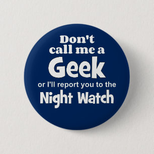 Bóton Redondo 5.08cm Geek Night Watch wf