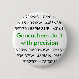 Bóton Redondo 5.08cm Geocachers fá-lo…