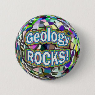 Bóton Redondo 5.08cm Geologia É INCRÍVEL!