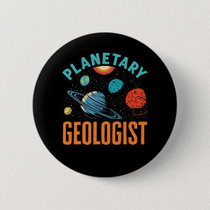 Bóton Redondo 5.08cm Geologia Planetária