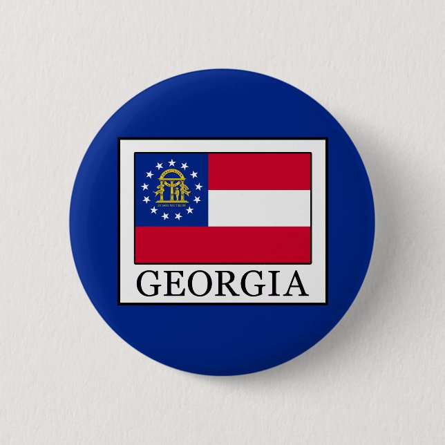 Bóton Redondo 5.08cm Geórgia (Frente)