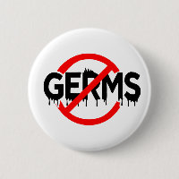 Germaphobe No Germs Antibacterial Virus Engraçado 