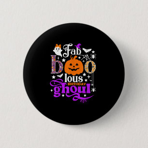 Bóton Redondo 5.08cm Ghoul Noturno Fabooloso Camisa Engraçada Boo Pumpk
