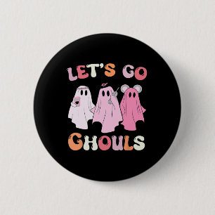 Bóton Redondo 5.08cm Ghouls Halloween Ghost Outfit Figurume Retro Gro