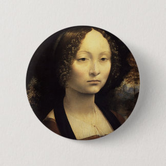 Bóton Redondo 5.08cm Ginevra de' Benci