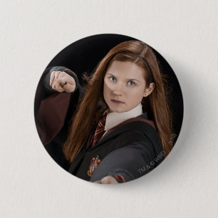 Bóton Redondo 5.08cm Ginny Weasley