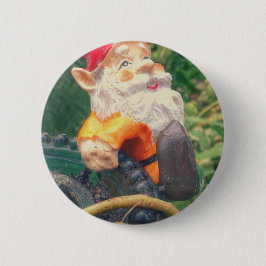 Bóton Redondo 5.08cm Gnomo Passa Por Suculentes